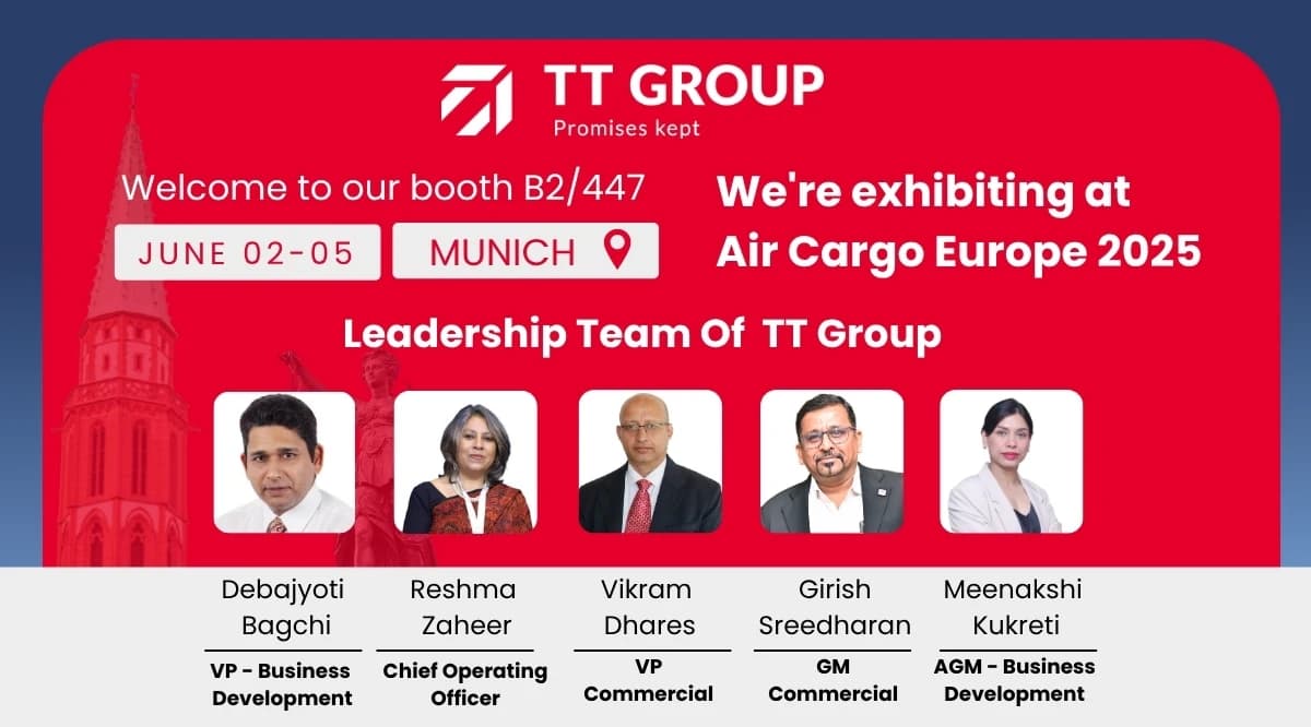 Join TT Group at Air Cargo Europe 2025
