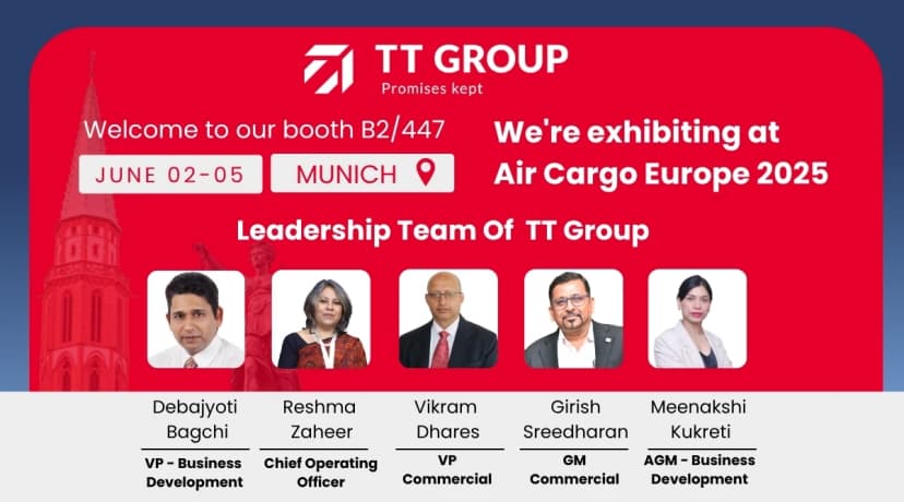 Join TT Group at Air Cargo Europe 2025